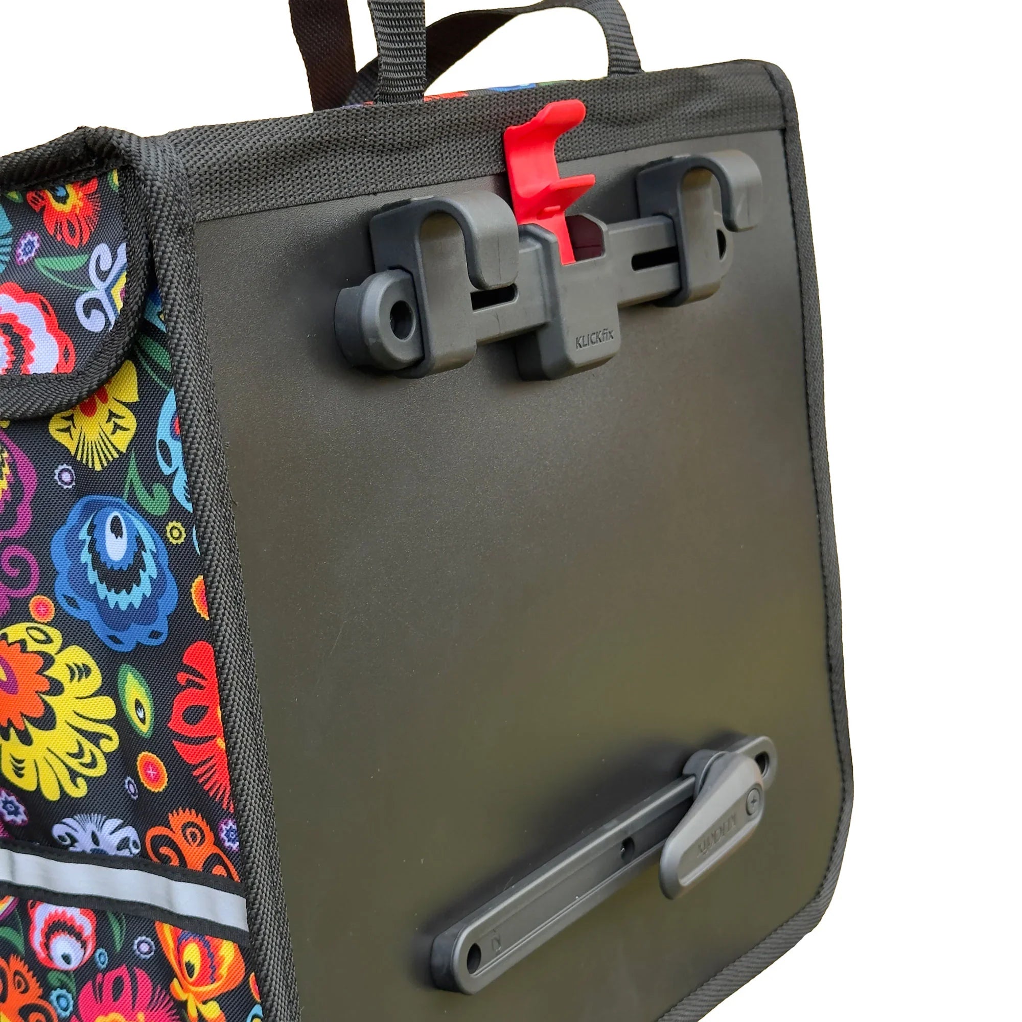 BikyBag Classic One - Single Pannier Bag (Folklore Flowers) - BikyBag