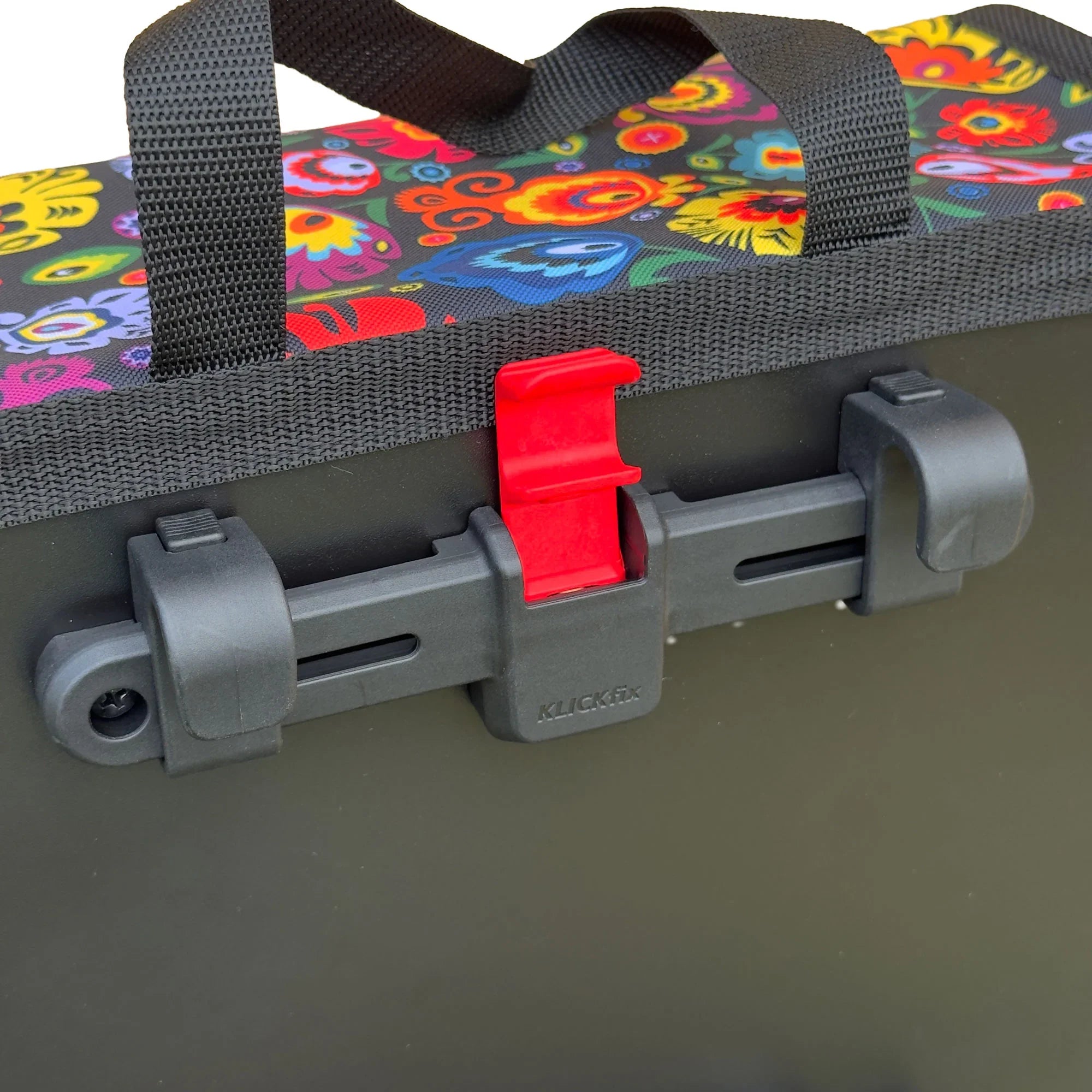 BikyBag Classic One - Single Pannier Bag (Folklore Flowers) - BikyBag