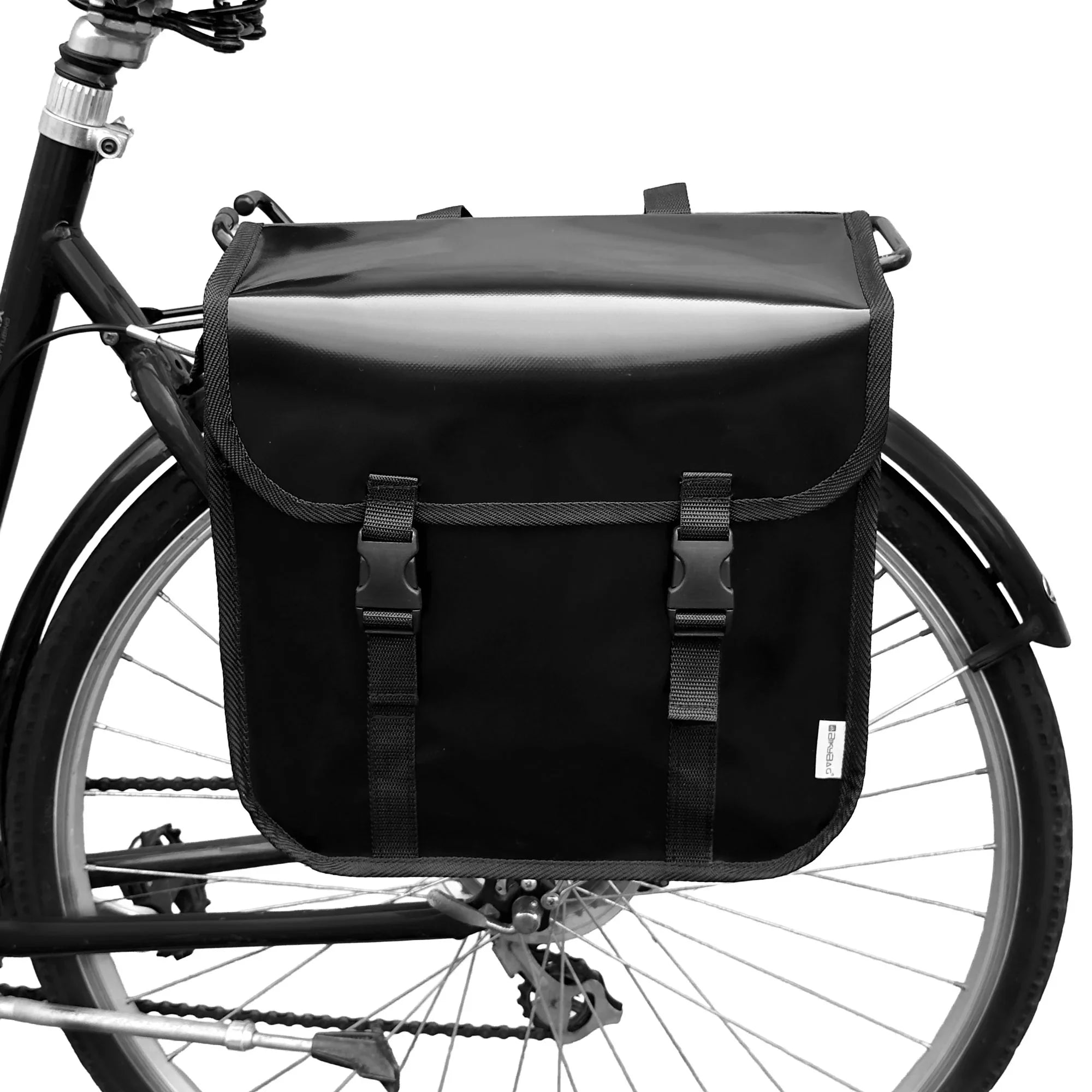BikyBag Classic One - Single Pannier Bag (Black) - BikyBag