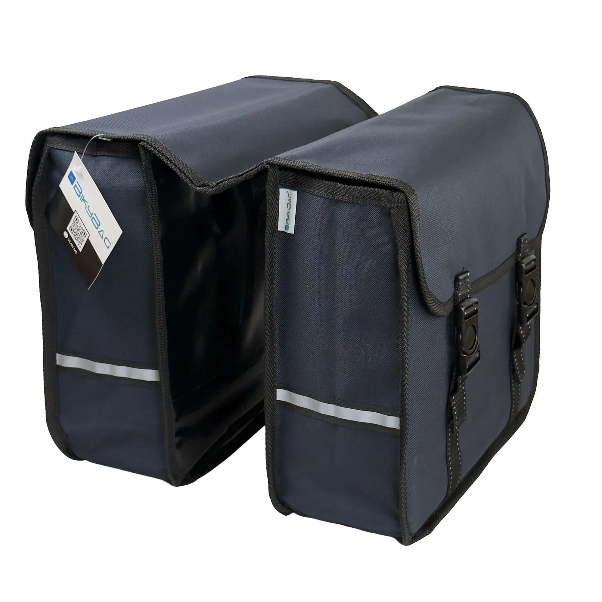 Classic - Bicycle Double Pannier Bag - Navy Blue