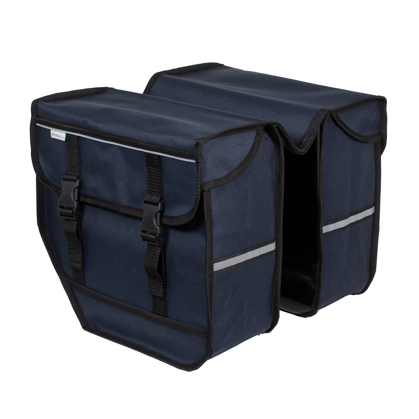 BikyBag Model M - Bicycle Double Panniers (Navy Blue)