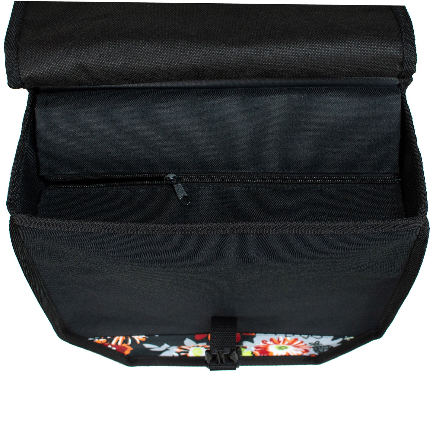 BikyBag Model T - Bicycle Double Panniers (Red Meadow)
