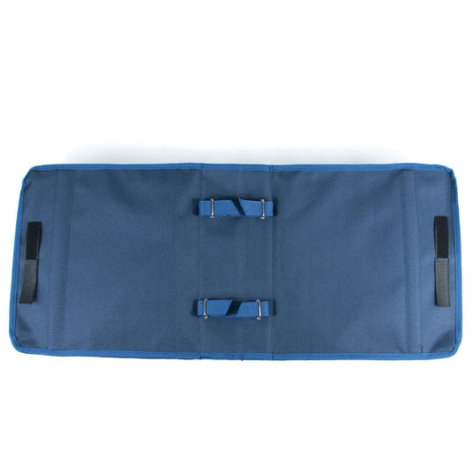 BikyBag Classic - Bicycle Double Pannier Bag (Blue Polka Dots) - BikyBag