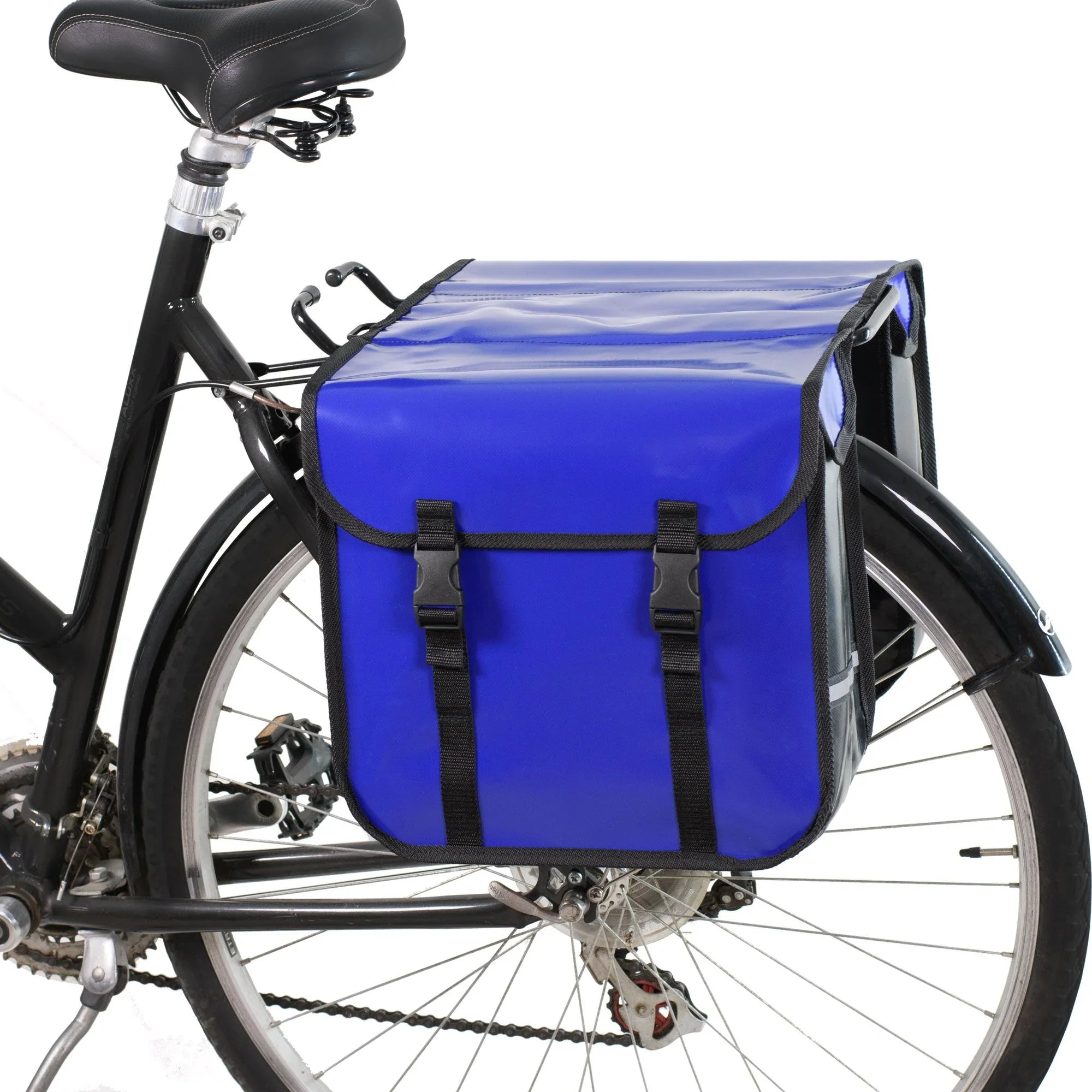 BikyBag Classic CW - Sacoches doubles imperméables pour vélo (Bleu) - BikyBag