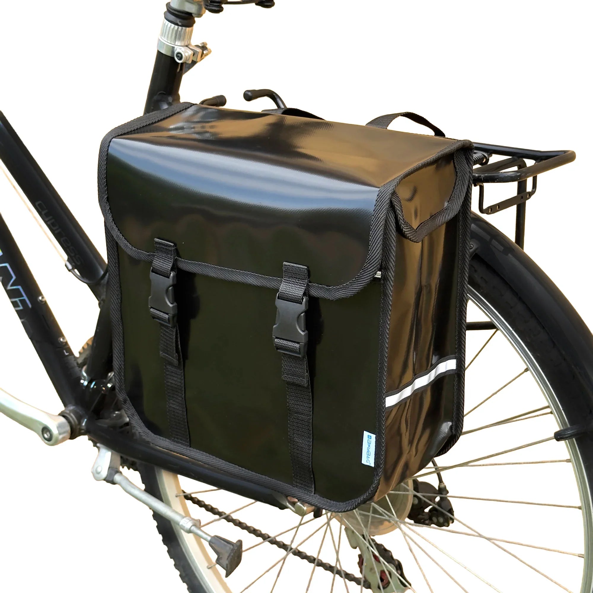 BikyBag Classic One - Single Pannier Bag (Black) - BikyBag