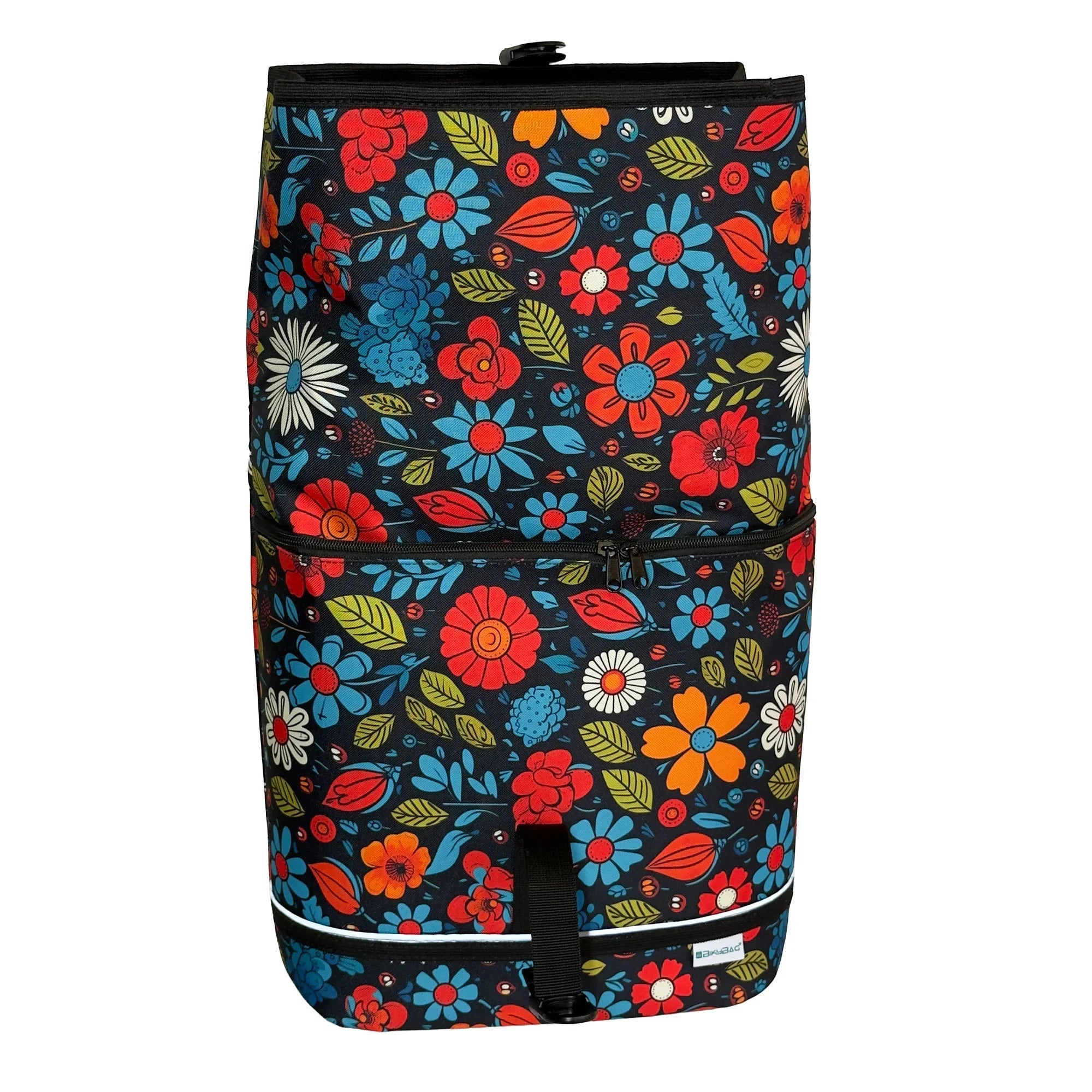 Shopper 16 - Sacoche simple - Fleurs sauvages - BikyBag