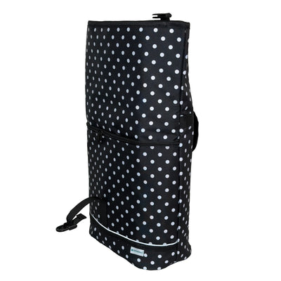 BikyBag Shopper 16 - Single Pannier Bag (White Polka Dots) - BikyBag
