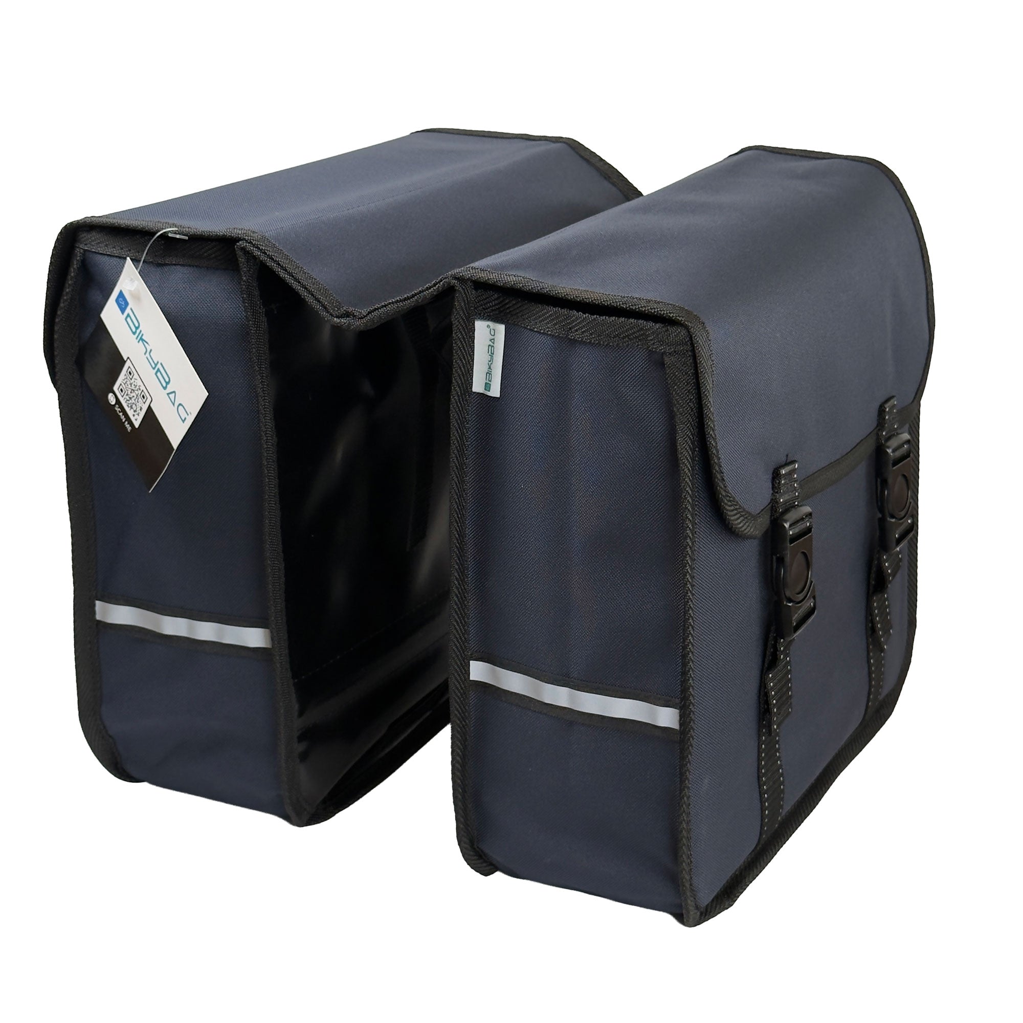 Classic - Bicycle Double Pannier Bag - Navy Blue