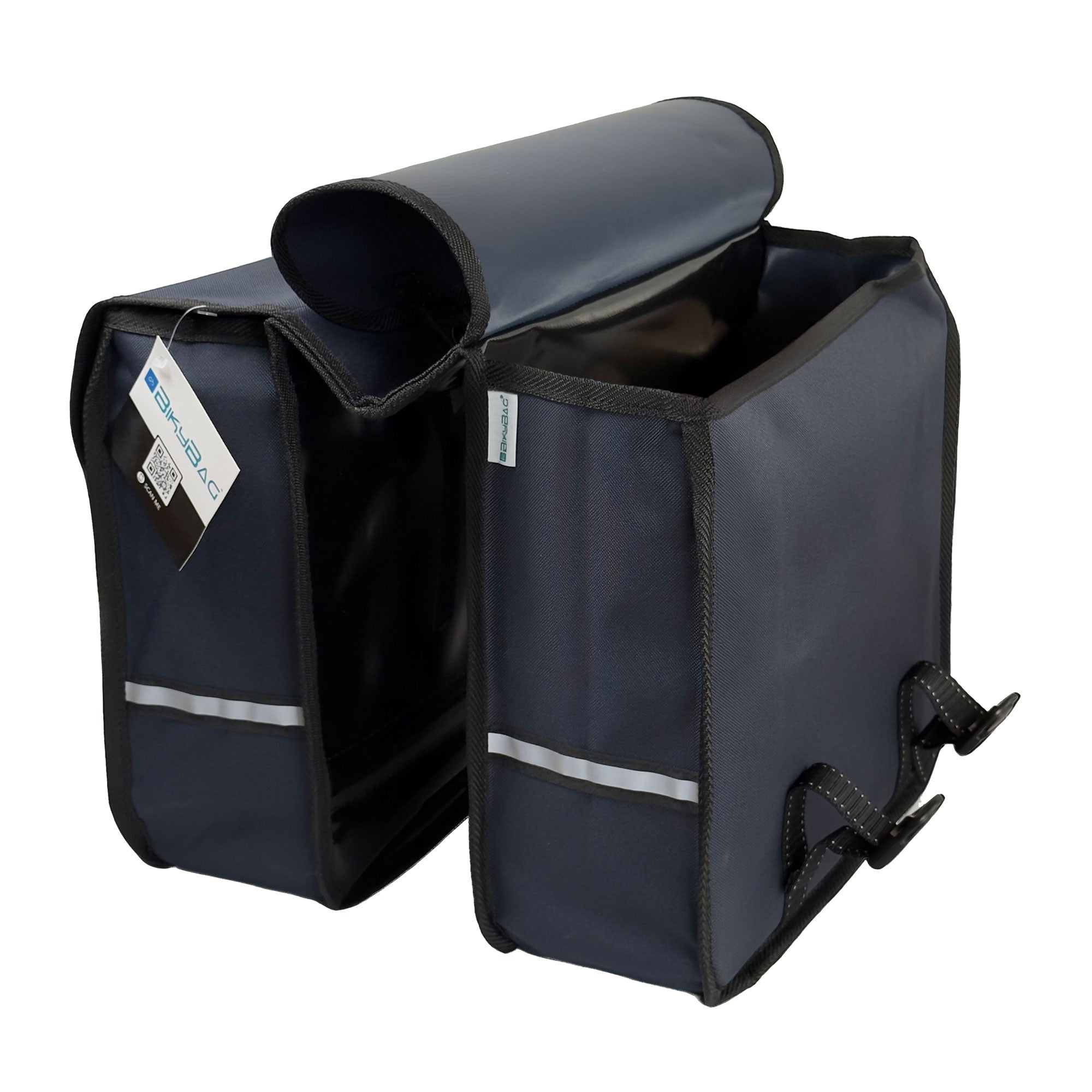 Classic - Bicycle Double Pannier Bag - Navy Blue