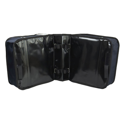 BikyBag Classic - Bicycle Double Pannier Bag (Navy Blue)