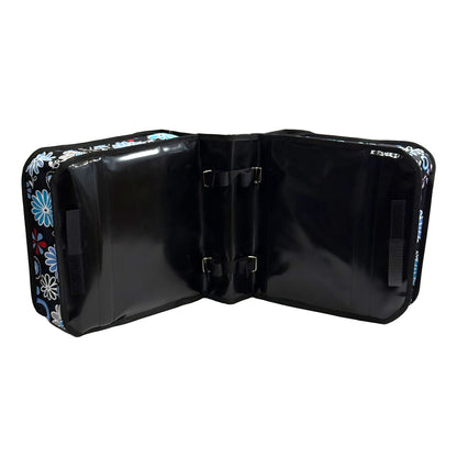 BikyBag Classic CE - Bicycle Double Pannier Bag (Daisy Flowers)