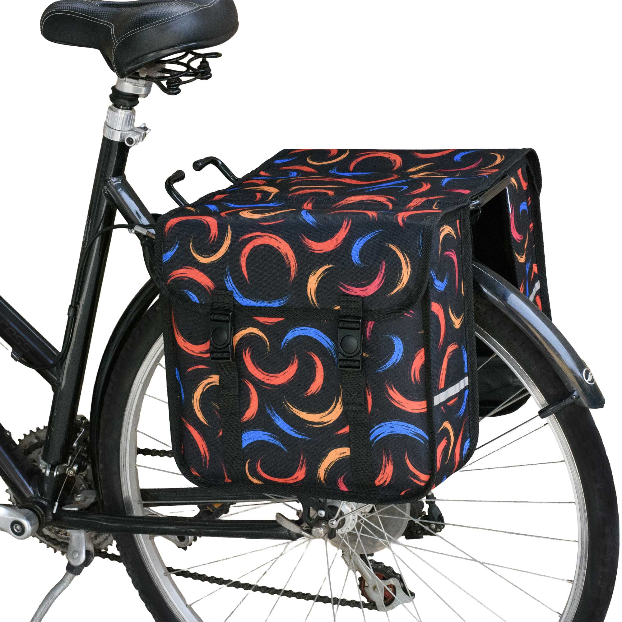 Classic CE - Podwójna sakwa rowerowa - Pociągnięcie pędzla