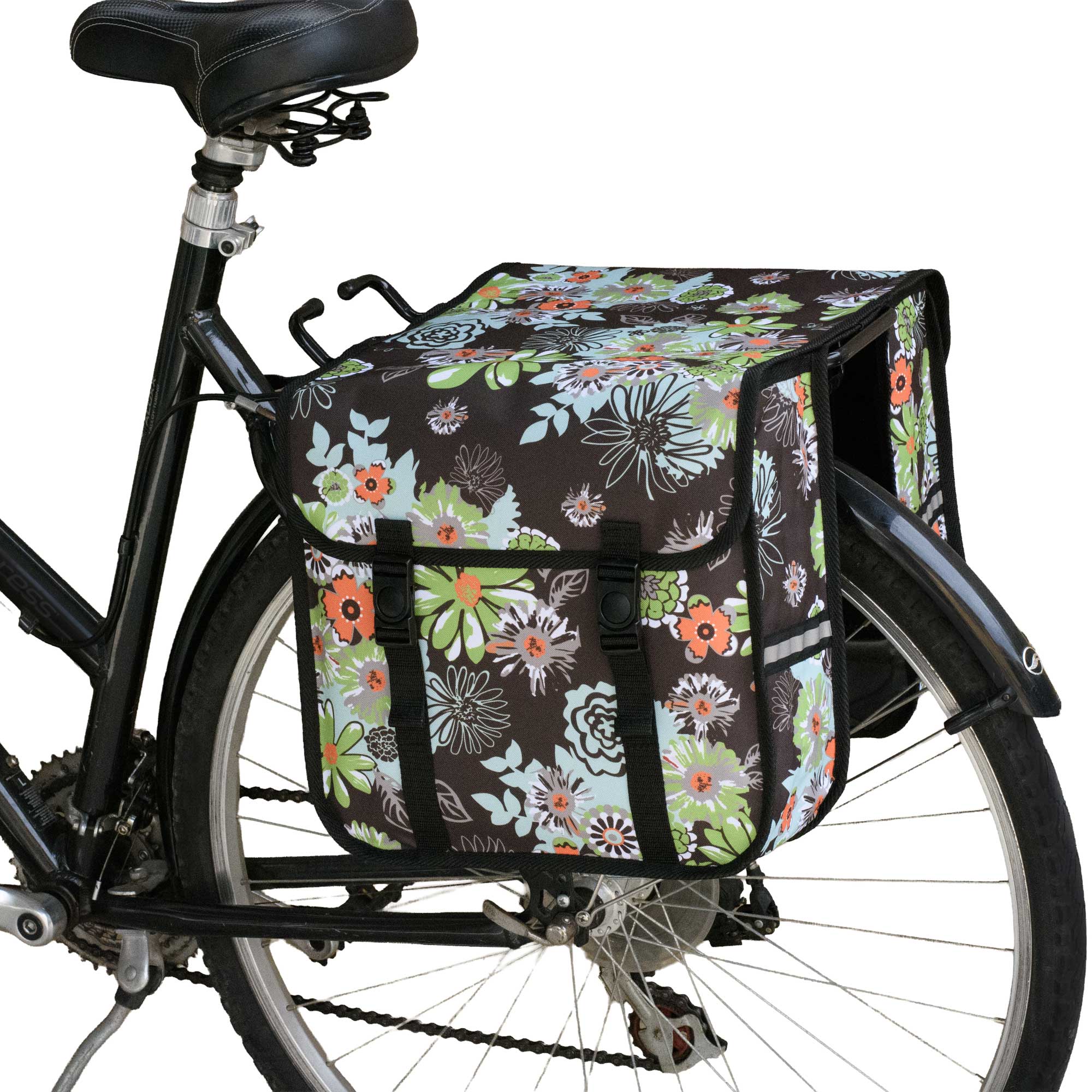 Classic CE - Podwójna sakwa rowerowa - Zielona łąka