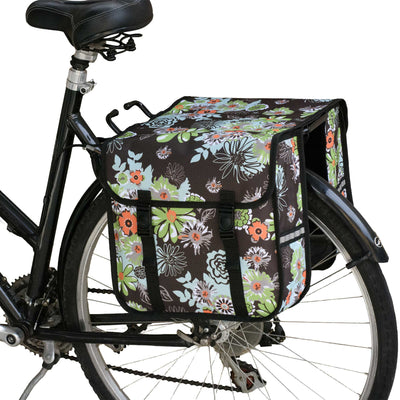 Classic CE - Podwójna sakwa rowerowa - Zielona łąka