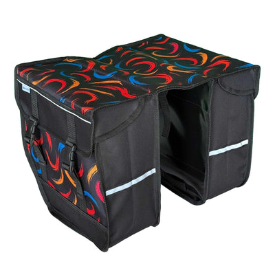 Model M  - Bicycle Double Panniers - Brushstroke