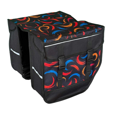 Model M  - Bicycle Double Panniers - Brushstroke
