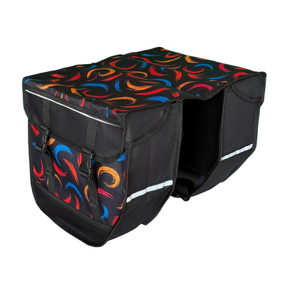 Model M  - Bicycle Double Panniers - Brushstroke