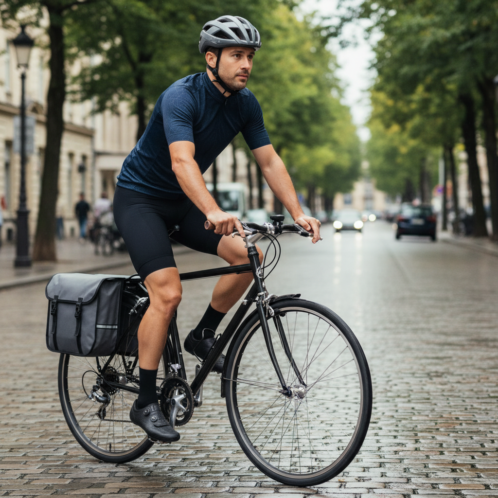 Classic - Alforja doble para bicicleta - Gris