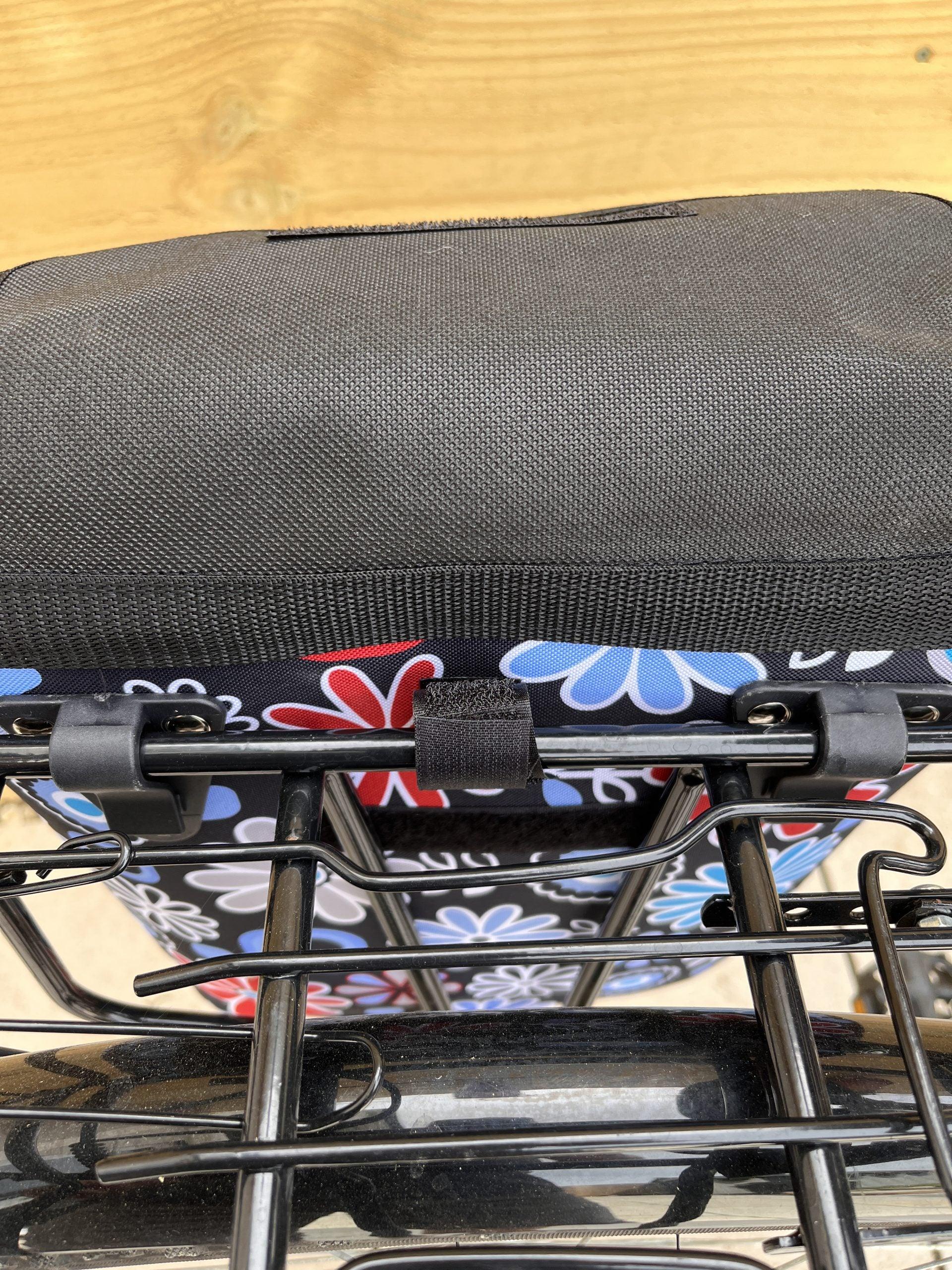 BikyBag Shopper 16 - Single Pannier Bag (Daisy Flowers) - BikyBag
