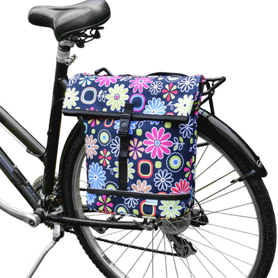 Shopper 16 - Sacoche simple - Marguerites roses