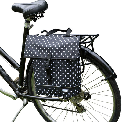 Shopper 16 - Sacoche simple - Pois blancs