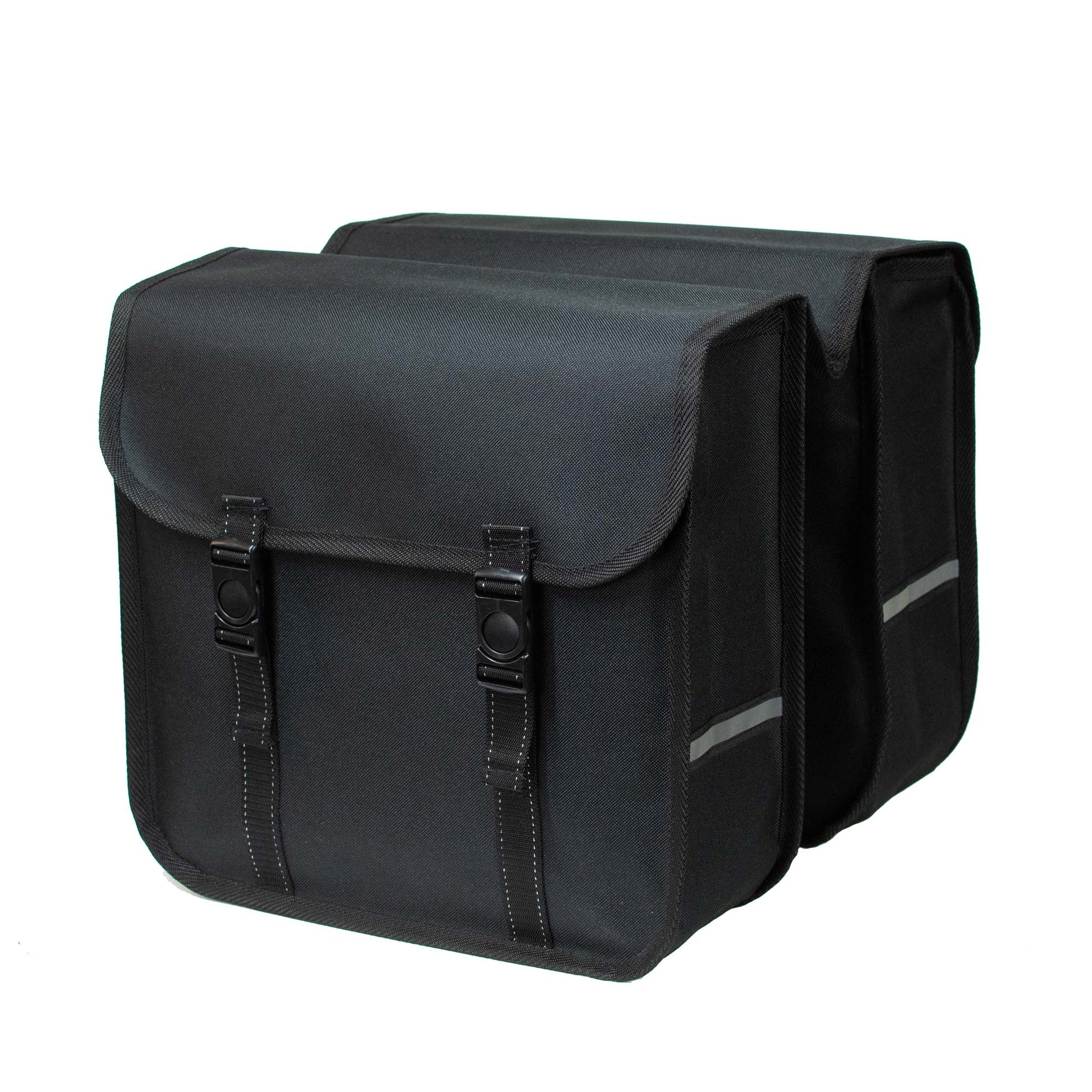 BikyBag Classic - Bicycle Double Pannier Bag (Black) - BikyBag