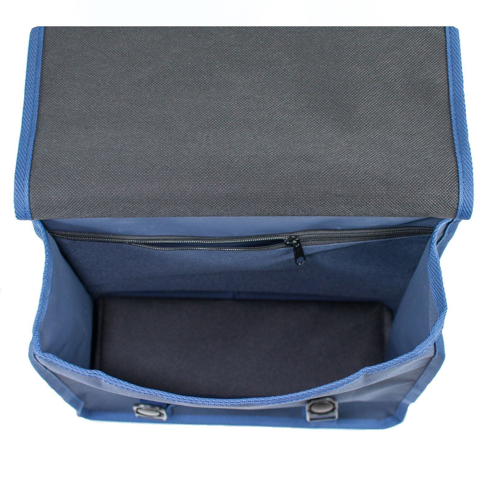 BikyBag Classic - Bicycle Double Pannier Bag (Navy Blue) - BikyBag