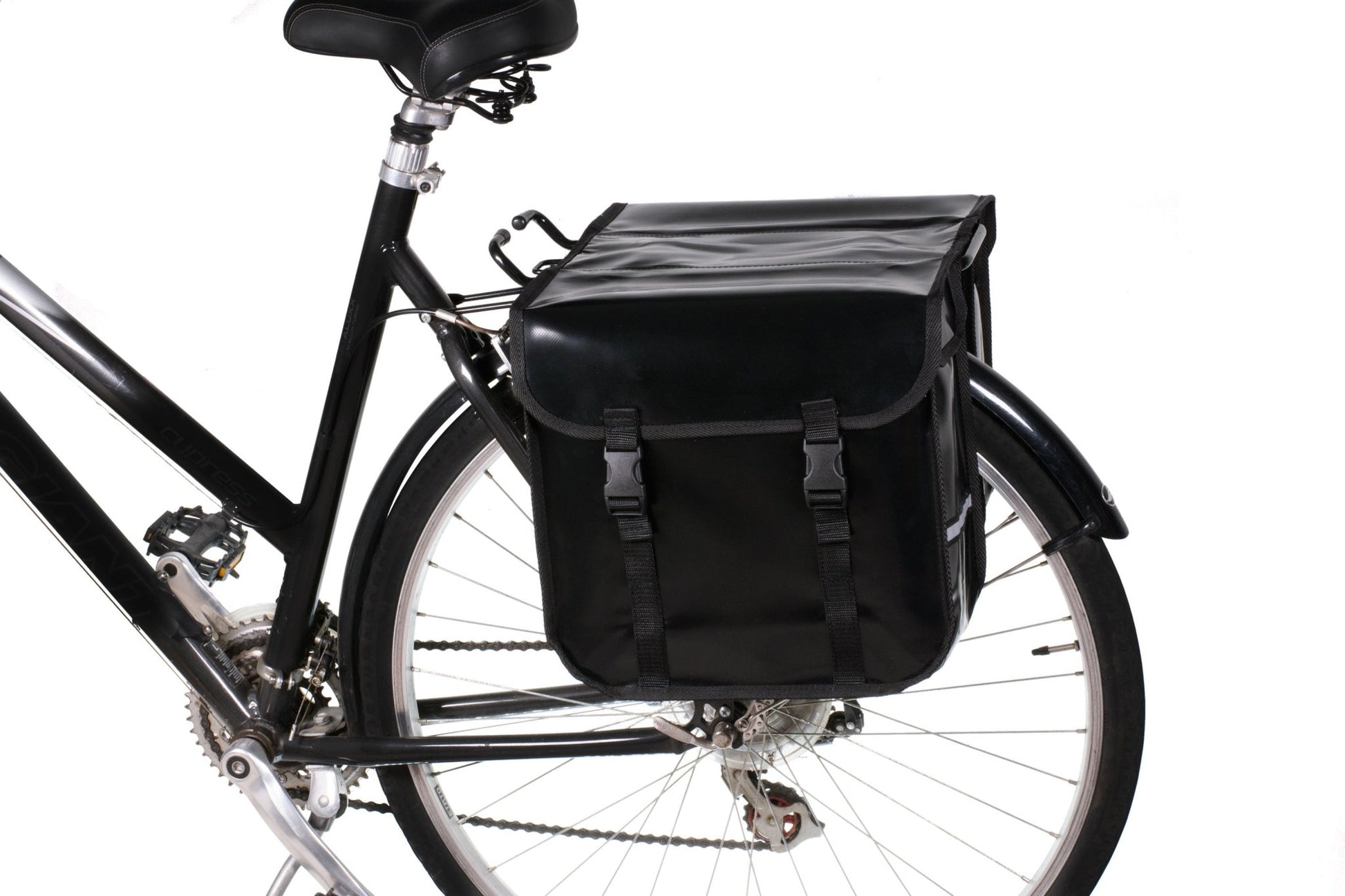 BikyBag Classic CW - Waterproof Bicycle Double Panniers (Black) - BikyBag