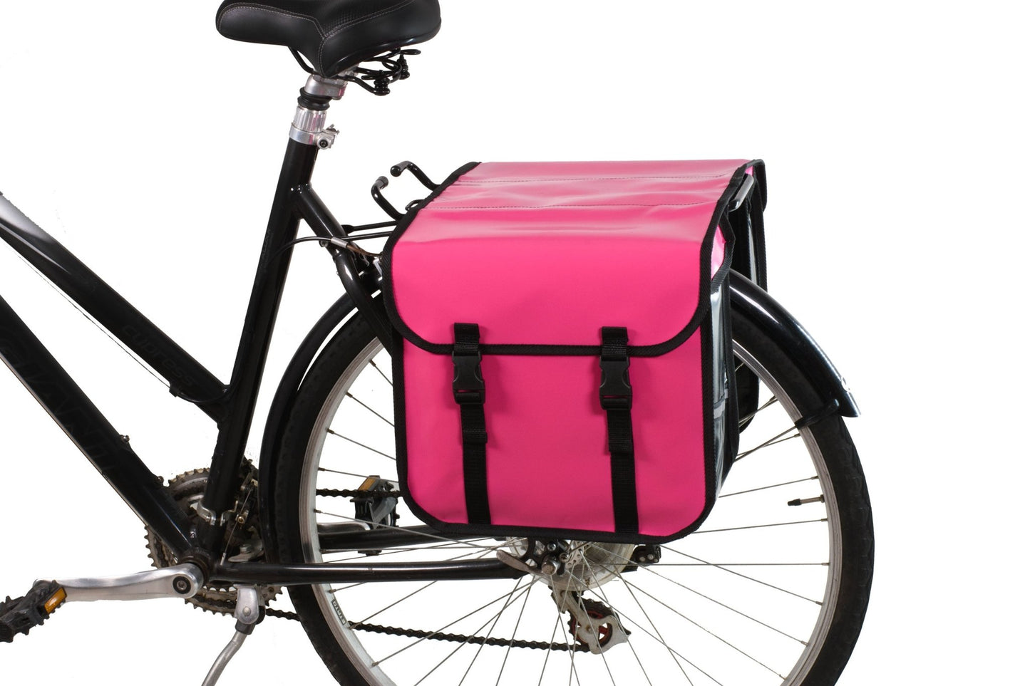 BikyBag Classic CW - Waterproof Bicycle Double Panniers (Pink) - BikyBag