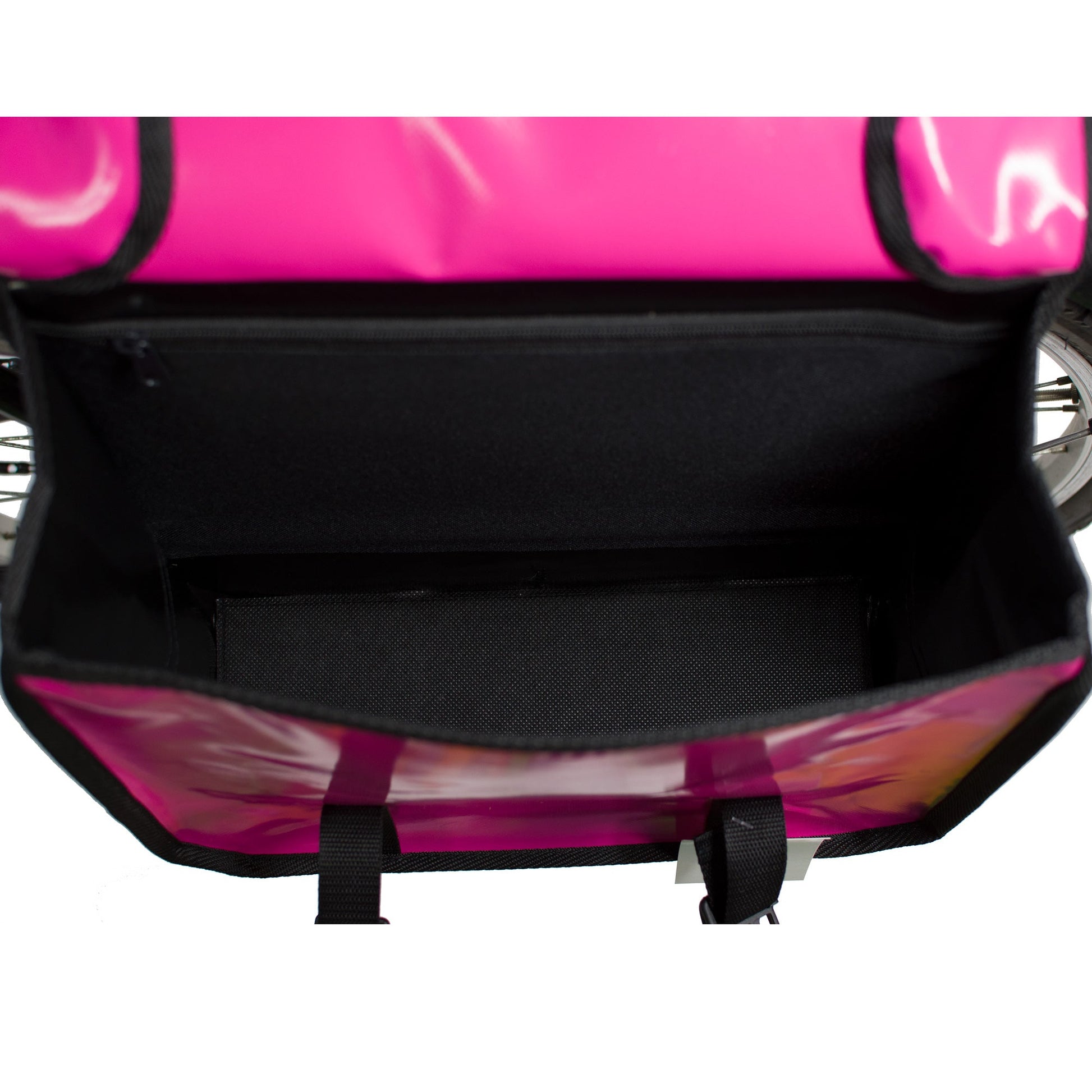 BikyBag Classic CW - Waterproof Bicycle Double Panniers (Pink) - BikyBag