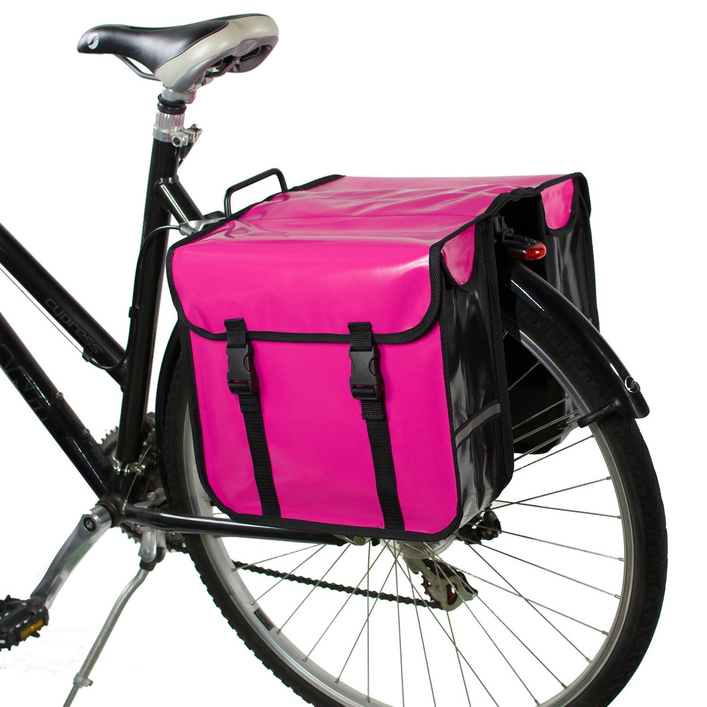 BikyBag Classic CW - Waterproof Bicycle Double Panniers (Pink) - BikyBag