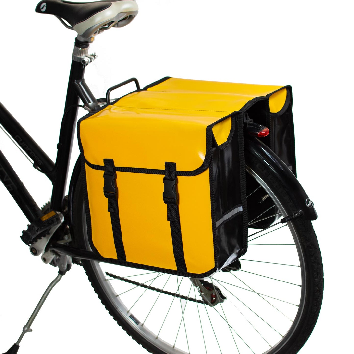 BikyBag Classic CW - Waterproof Bicycle Double Panniers (Yellow) - BikyBag