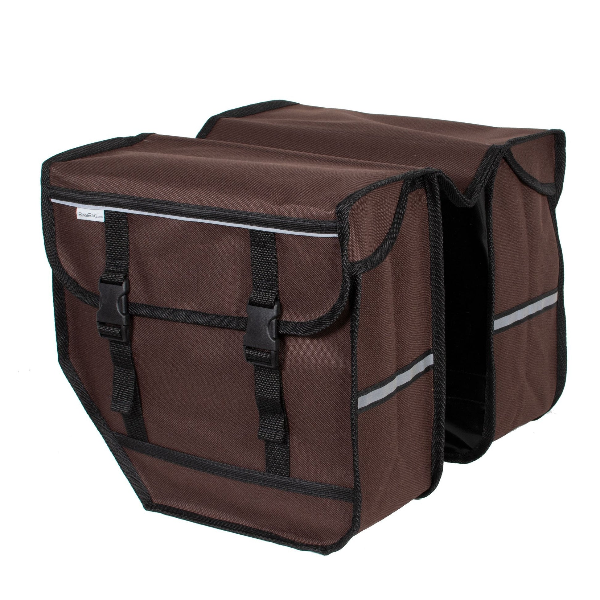 BikyBag Model M - Bicycle Double Panniers (Brown) - BikyBag